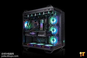 【80it电脑网】华硕TUF 502纯黑弹药库无立柱海景房+七彩虹4070火神装出来的效果你们喜欢嘛[色]感谢北京薛先生的支持[抱拳]
CPU ：intel i5 13600KF
散热 ：瓦尔基里E360 LOKI VK 黑
内存 ：威刚SPECTRIX D50 32G 3600 套 灰
固态 ：西数2T SN770 M.2 黑盘
硬盘 ：希捷ST2T 7200
主板 ：华硕TUF GAMING B760M-PLUS WIFI D4
显卡 ：七彩虹4070 Vulcan 12G
电源 ：安耐美GX750DF 金牌全模 ATX3.0
机箱 ：华硕TUF GAMING GT502 黑 无立柱版
风扇 ：骨伽灵镜 正向 黑
风扇 ：骨伽灵镜 反向 黑*6
配件 ：风扇集线器 
配件 ：灯光集线器