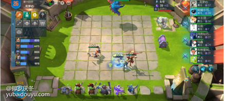 不买英雄，就意味着每个回合能多存钱吃利息，当你存到50水晶的时候，就可以考虑适当的刷新英雄或者提升人口等级了，不过我建议还是先提升人口等级为好，最好是冲到八人口之后再刷新英雄。因为刷新英雄太看脸了，不知道大家有没有体验过，连刷四五次都没有自己所需英雄的情况，白白浪费了水晶。相比之下，人口等级提升上去之后，可选择的英雄就比较多了，刷出自己需要英雄的概率也就更大了。

亡灵战士组合需要九人口成型，八人口之后优先搭配出六战羁绊，并且将英雄都尽量提升到两星，稳定锁血之后再考虑冲击九人口，九人口再搭配出三猎人的羁绊。至于到底留多少水晶吃利息的问题，要根据情况灵活应对。比如，在血量非常低的情况下，尽量多花钱刷新英雄，以免过早被淘汰。如果血量非常健康，留50水晶吃利息更好。

装备分配
攻速装备给暗影猎手，因为这位英雄的攻击能造成目标最大生命百分比的伤害，攻速越快，伤害就越高。增加攻击力的装备给部族战神，这是一位四费英雄，三星之后可以一个挑一群；攻击回蓝的装备给北海巨妖，他有控制技能，团战作用非常大；防御装备给齐天大圣或者帝国督军，他们的承伤能力比较强。
总结
亡灵战士后期可以压制大部分阵容，但是被4亡灵4哥布林克制，因为战士羁绊的最大亮点就是增加巨额的护甲，而四亡灵可以直接削减敌人90%护甲，可以说是天克。不过，就算到最后碰到4亡灵拿不到第一，打进前三还是没有多大压力的，上分依然非常的稳。

注意事项
齐天大圣这个英雄是自定义英雄，七级之后开启，每一个回合需要选择自定义英雄之后才能刷出来，否则是没有这个英雄的。另外，毁灭之王是五费英雄，虽然厉害，但也非常看脸，九人口之后也难以刷到。因此，前期可以用别的战士替代。