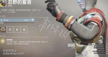 追敌者

  只要在你的视野中看到敌人就可以标注他短暂几秒，算是让你有透视眼的一个道具，有点像是泰坦的独眼面甲，不过没有办法回血和给护盾就差很多了，想享受透视的人可以带这个头盔玩玩看。
凯布利之刺

  老实说我这装没怎么用过，感觉很有前途，待各位能够分享使用心得。
忍野的誓言

  其实算是娱乐装，不过我很喜欢这流派，玩起来很有趣，能够强化电猎的弹跳手榴弹，追踪性能似乎会变比较好，是一个蛮特别的流派，可以搭配武器有爆破专家，以及防具手榴弹模组，来让手榴弹加速恢复，基本上就是丢在地板后跟著手榴弹走就可以找到敌人，而敌人听到那个声音和追踪通常都会手忙脚乱地，手榴弹全命中其实蛮痛的，对面有200血的话大约可以打150。
冰霜-EE5

  似乎有特殊的流派可以搭配，我已经太久没用这件装了都忘了，如果有人有心得的话欢迎分享。
 失重力子

  提升你隐形的持续时间，包括暗猎上排的闪身以及中排的蹲下爆头击杀隐身，主要效果是在你想要从别的方向偷袭敌人时，能够在自身还未进入敌人雷达时(你左上角雷达还看不到敌人时，这是互相的除非有人武器装雷达增幅机模组)。
  进入隐身型态然后赶紧往敌人衝过去，当你现形时(出现在对面雷达中)，通常已经很接近敌人了，偷袭就可以成功，不过这有点理想，毕竟战场变化繁多。
幸运裤

  本来觉得是一件垃圾装，直到看到有人使用弓箭搭配最后遗言(或其他手砲)达成秒杀敌人的套路，才发现他原来是有用的，套路有点像现在主流的山巅+蜘蛛or月嚎。
  弓箭模组请装上快速取得吊索，手砲选择月嚎或是最后遗言都不错(个人猜想带有狂暴的公爵说不定也不错)，主要是切换瞬间提高精准度这个能力，让切枪后直接腰射更容易命中，不过弓箭或山巅有快速取得吊索就已经切枪够快了，时间也接近秒杀，不知道有没有需要穿到幸运裤这种程度。
第六土狼

  现在PVE有个Build能够在短时间内集满大绝，透过火刀猎跟一些模组+上闪身能够达到，感觉说不定会被削，毕竟那个短时间集大绝看起来有点夸张，详细的资讯我还没研究。
  顺便一提，PVP中可以选择暗猎上排，穿这件一直隐身去烦人，比较少人穿这件的原因是，职业技能模组塞满，职业技能本身就回很快了，第六土狼只是加快闪身间的间距而已。