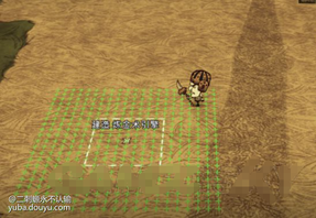 《饥荒》建筑几何学运用得当可使建家过程便轻松，同时可令基地看上去更加整齐美观，当然想要熟练使用这一辅助MOD还需经过一番研究，今天小编带来“夏末故里之蝉鸣”分享的《饥荒》建筑几何学设置及布局摆放技巧，下面我们一起来看吧。

 第一页没什么可说，第二页进游戏之后按B键也可以更改。
  第三页最后一项，显示最近地皮，假如作为一个饥荒建造痴迷者，推荐你开启。对于你建造方正非常有帮助。



  建筑几种常用的点位，非常的简单

地皮正中心
  常用于灭火器，避雷针，石头火堆等，放正中美观的建筑

地皮交接角

  这是一个给周围空建筑的一个点，常用于四本科技，厨房四锅等，建筑小集群