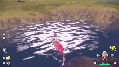 不得不说，近期最火的游戏就是《艾尔登法环》，游戏媒体们各种满分的评价把产品拉升到了一个前所未有的高度，吸引了绝大多数玩家的注意。不过《艾尔登法环》目前并不会登陆Switch平台，因此大多数Switch玩家应该还在《宝可梦传说：阿尔宙斯》的世界中畅游。

之前，博士在文章《渡水有新招？我发现了&lt;宝可梦传说：阿尔宙斯&gt;中的三个小秘密》中和大家分享了游戏中一些秘密，比如：有玩家发现不骑乘幽尾玄鱼也可以渡水的方法，那就是利用游戏中的大尾狸搭桥，非常有创意！

我们知道：在《宝可梦传说：阿尔宙斯》的游玩过程中，玩家们会陆续碰到可以给自己带来帮助的各种宝可梦伙伴，比如：陆地上可以骑乘的诡角鹿，上天可以骑乘的勇士雄鹰，可以攀岩的大狃拉，会帮助玩家寻找道具的月月熊等等，至于幽尾玄鱼则可以载着玩家在水上探索。

这么一看，大尾狸似乎把幽尾玄鱼的工作给抢了。不过，博士告诉大伙：一方面，召唤大尾狸搭桥渡水的方法虽然很有创意，但是显然没有骑乘幽尾玄鱼那么方便；另一方面，其实我们骑着幽尾玄鱼也可以飞上天。没错！我知道勇士雄鹰的心里肯定不好受，但是事实就是如此。

近日，博士留意到：玩家“sausageandtea”在社群中分享了自己的新发现，他骑乘着幽尾玄鱼竟然能够直接飞上天空！具体的操作则是在河里操控幽尾玄鱼朝着陆地进行二段跳跃，没想到幽尾玄鱼真的可以腾云驾雾，最后角色似乎碰到了空中的空气阻挡后，重置回地面。

“sausageandtea”的发现在玩家社群中引发了热议，如果任天堂短时间没有注意到这个bug并且修复的话，那么脑洞大开的玩家肯定可以把这个漏洞玩出花活，甚至成为速通（Speedrun）玩家手里的利器，创造很多新的纪录。

另外，博士在这里还想分享一个技巧（其实也是bug），那就是空中的勇士雄鹰其实可以提升飞行高度。我们骑上勇士雄鹰后，按住“Y键”并迅速前后按下“+键”与“A键”就可以了。学习了这个技巧后，我们发现勇士雄鹰还是不会失业的。[topic src=&#34;148328&#34;]#图文冬季赛[/topic][topic src=&#34;117551&#34;]#萌新指南[/topic][topic src=&#34;136048&#34;]#游戏交流[/topic]