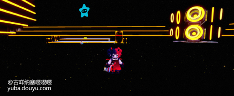 1.左侧舞台有一个按钮 如图1
2.右侧舞台有一个按钮 如图2
3.刚到舞台场景左右两侧都有观光电梯
4.最后走到大舞台最后就胜利了
也可以看图，仰视地图看有蓝色星星的地方就是热身任务[topic src=&#34;227726&#34;]#元梦之星攻略[/topic]