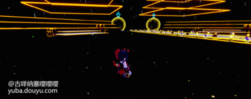 1.左侧舞台有一个按钮 如图1
2.右侧舞台有一个按钮 如图2
3.刚到舞台场景左右两侧都有观光电梯
4.最后走到大舞台最后就胜利了
也可以看图，仰视地图看有蓝色星星的地方就是热身任务[topic src=&#34;227726&#34;]#元梦之星攻略[/topic]